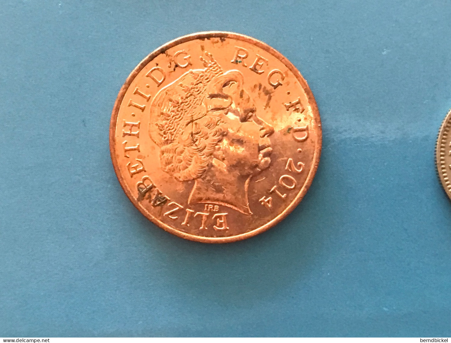 Münze Münzen Umlaufmünze Großbritannien 2 Pence 2014 - 2 Pence & 2 New Pence