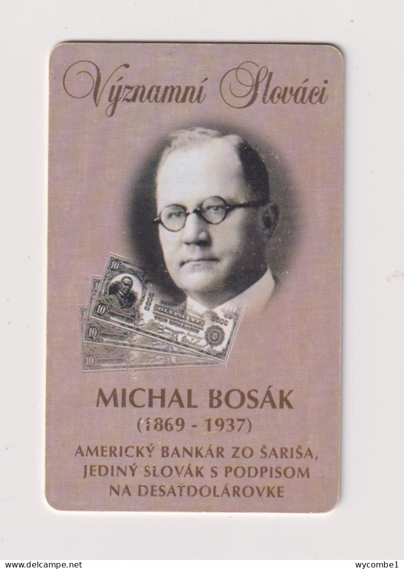 SLOVAKIA  - Michel Bosak Chip Phonecard - Slovakia