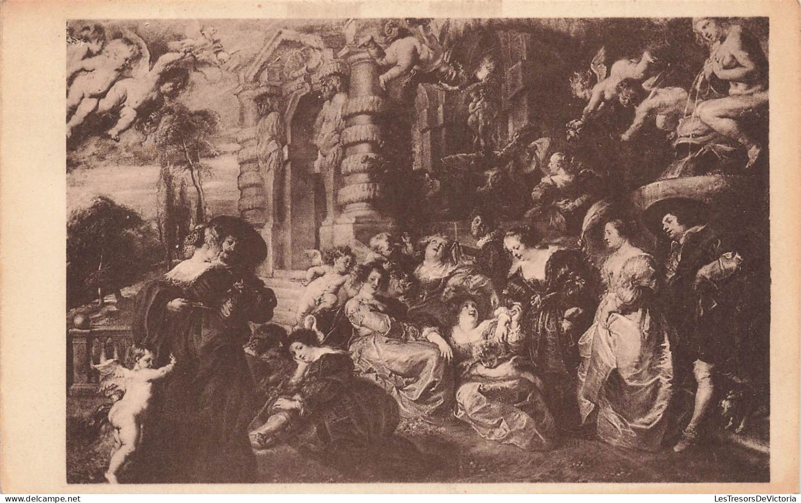 ESPAGNE - Museo Del Prado - Rubens - El Jardin Del Amor - Carte Postale Ancienne - Madrid