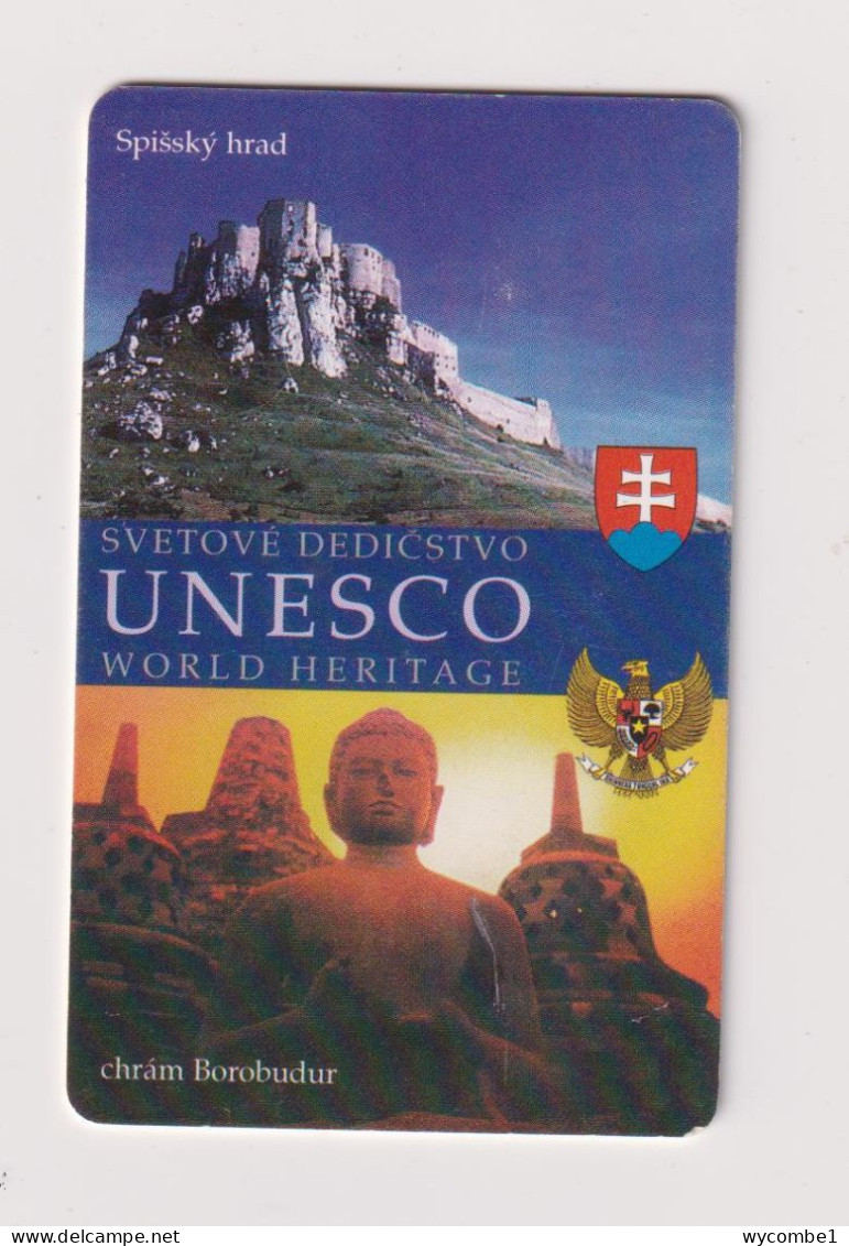 SLOVAKIA  - UNESCO World Heritage Sites Chip Phonecard - Slowakije