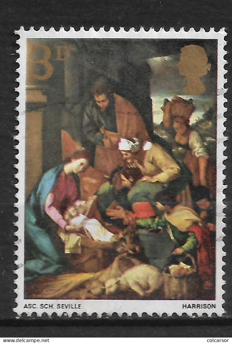 GRANDE  BRETAGNE " N°  499 " NOËL " - Used Stamps