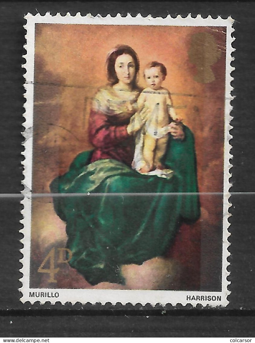 GRANDE  BRETAGNE " N°   500  " NOËL " - Used Stamps