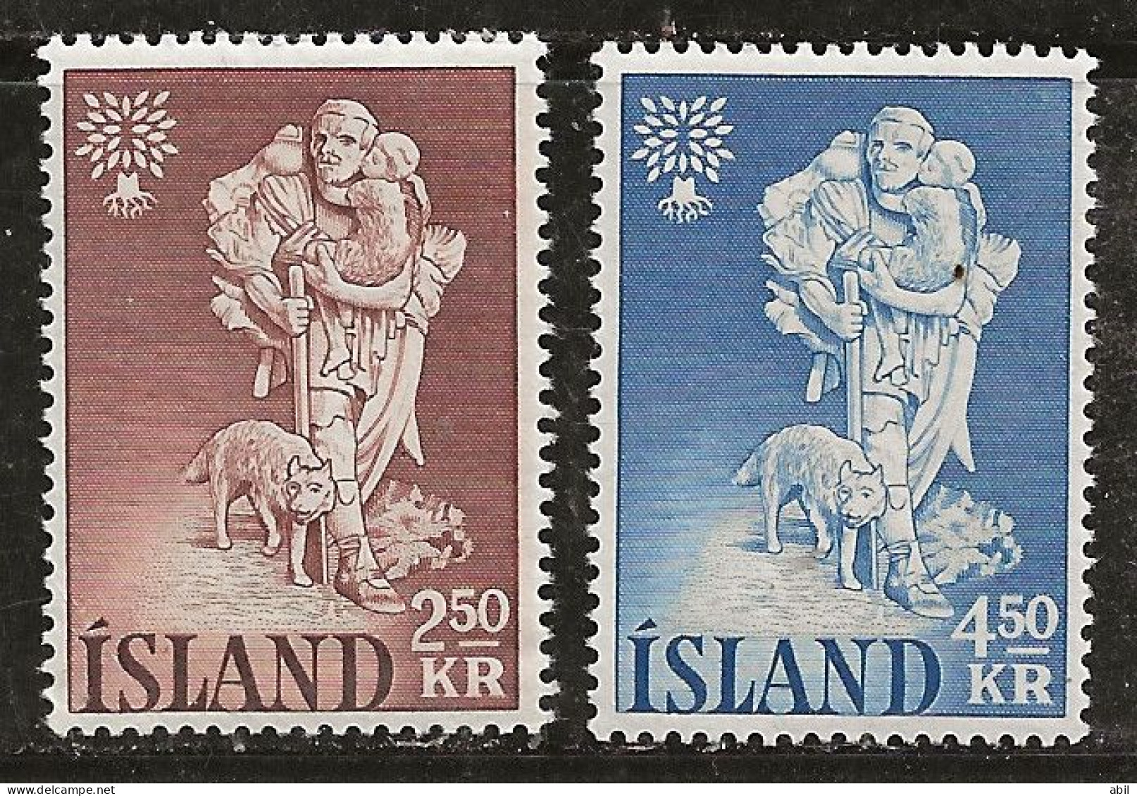 Islande 1960 N° Y&T : 299 Et 300 ** - Ongebruikt