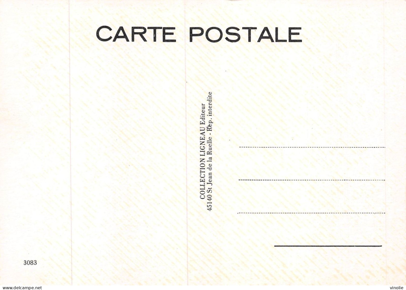 JK-23-6220 : METIER. CARTE MODERNE. LA CALECHE AVEC ATTELAGE DE DEUX CHEVAUX - Venters