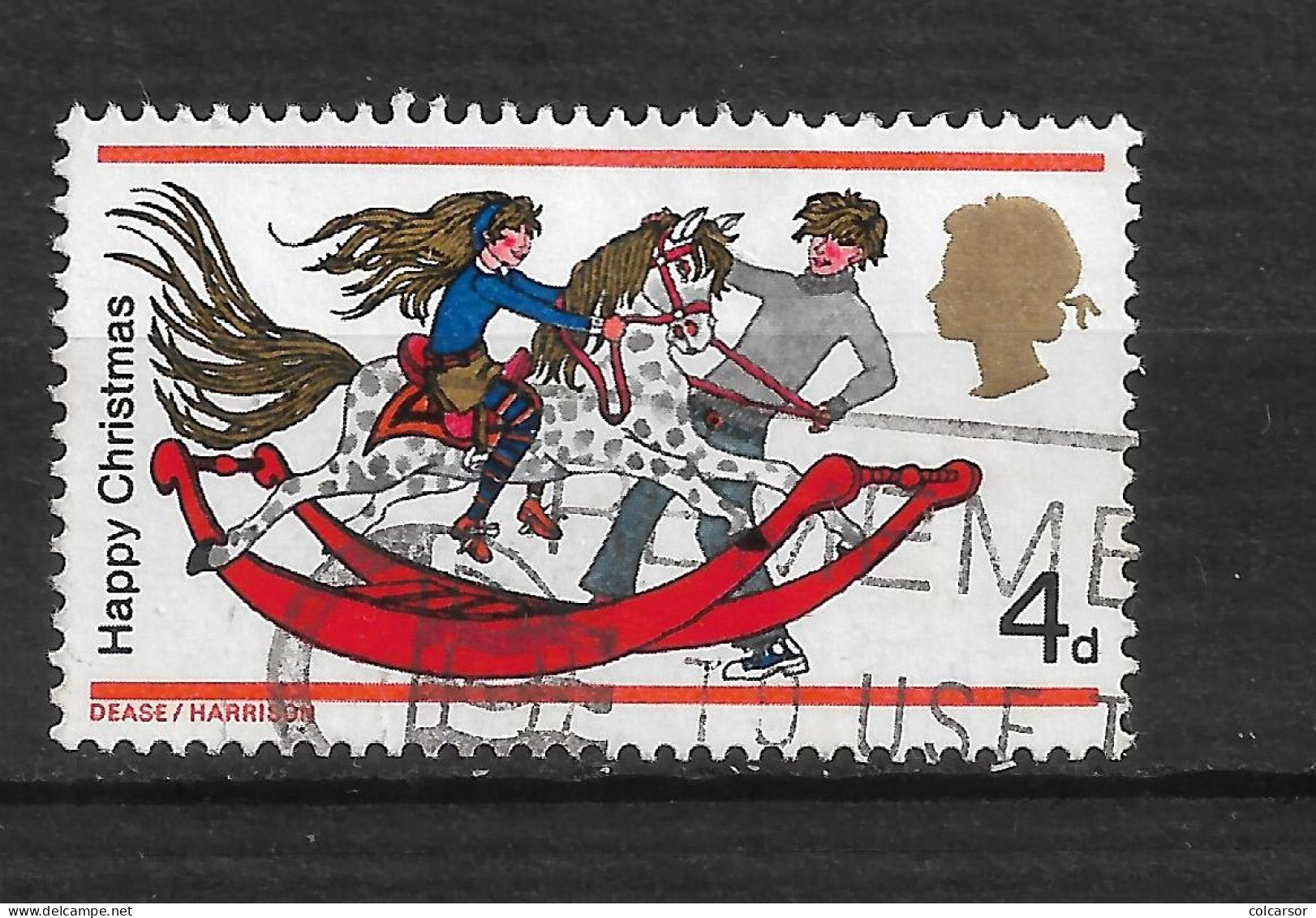 GRANDE  BRETAGNE " N°   546  " NOËL " - Used Stamps