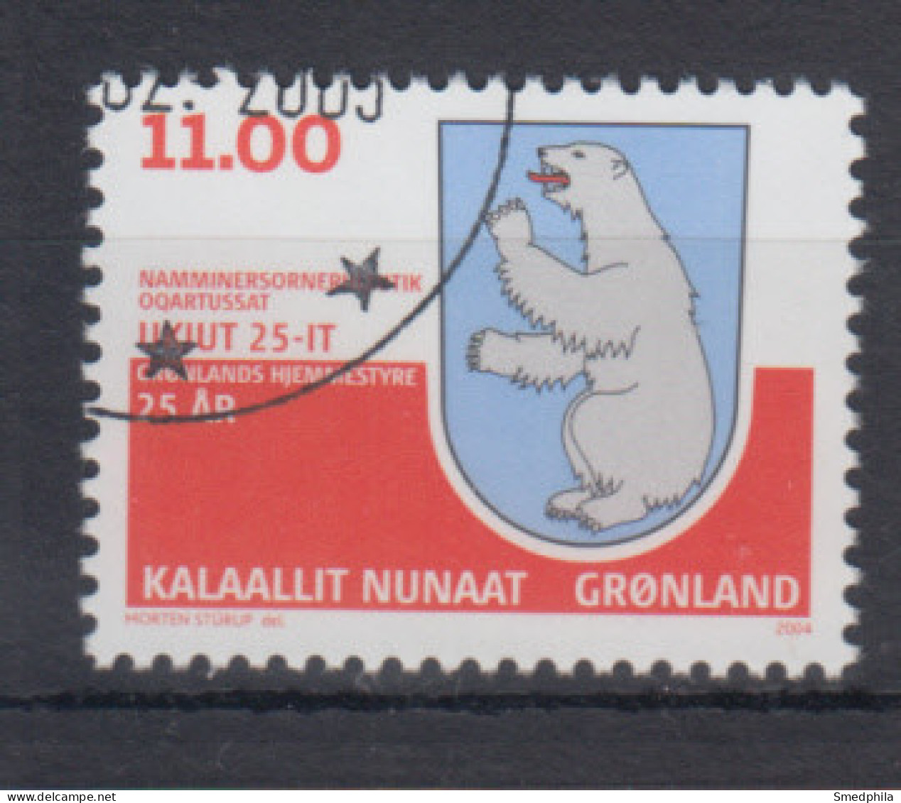 Greenland 2004 - Michel 412 Used - Usados