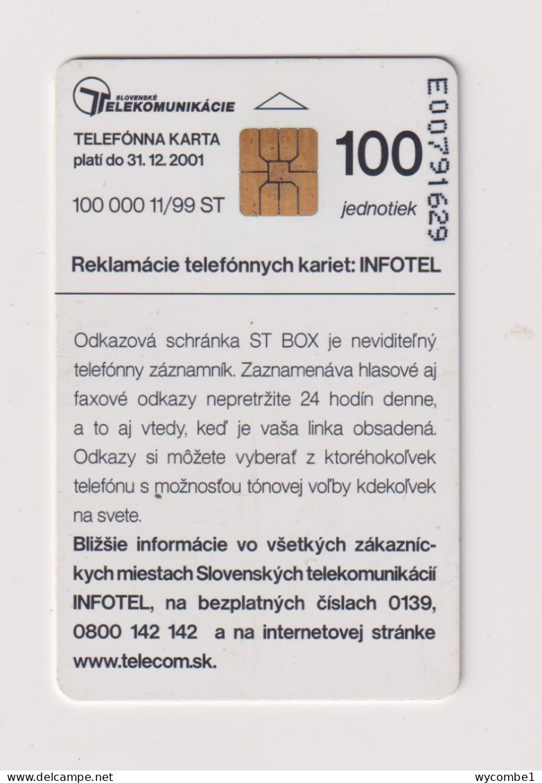 SLOVAKIA  - ST Box Chip Phonecard - Slovacchia