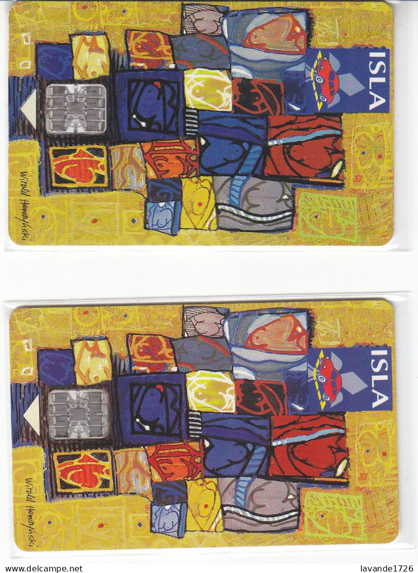 LOT De 2 PIAF De LILLE  01.1999   100  Unites (1000ex)   200 Unites (2000ex) - PIAF Parking Cards