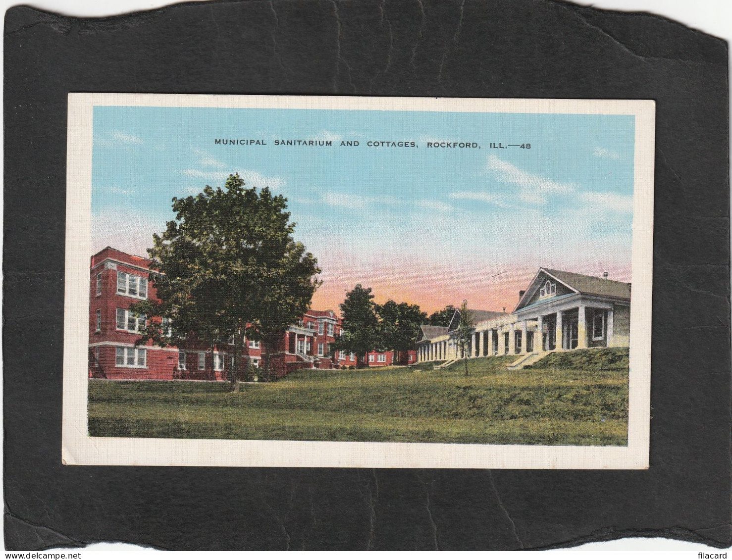 127489         Stati  Uniti,   Municipal  Sanitarium  And  Cottages,   Rockford,  ILL.,  NV - Rockford