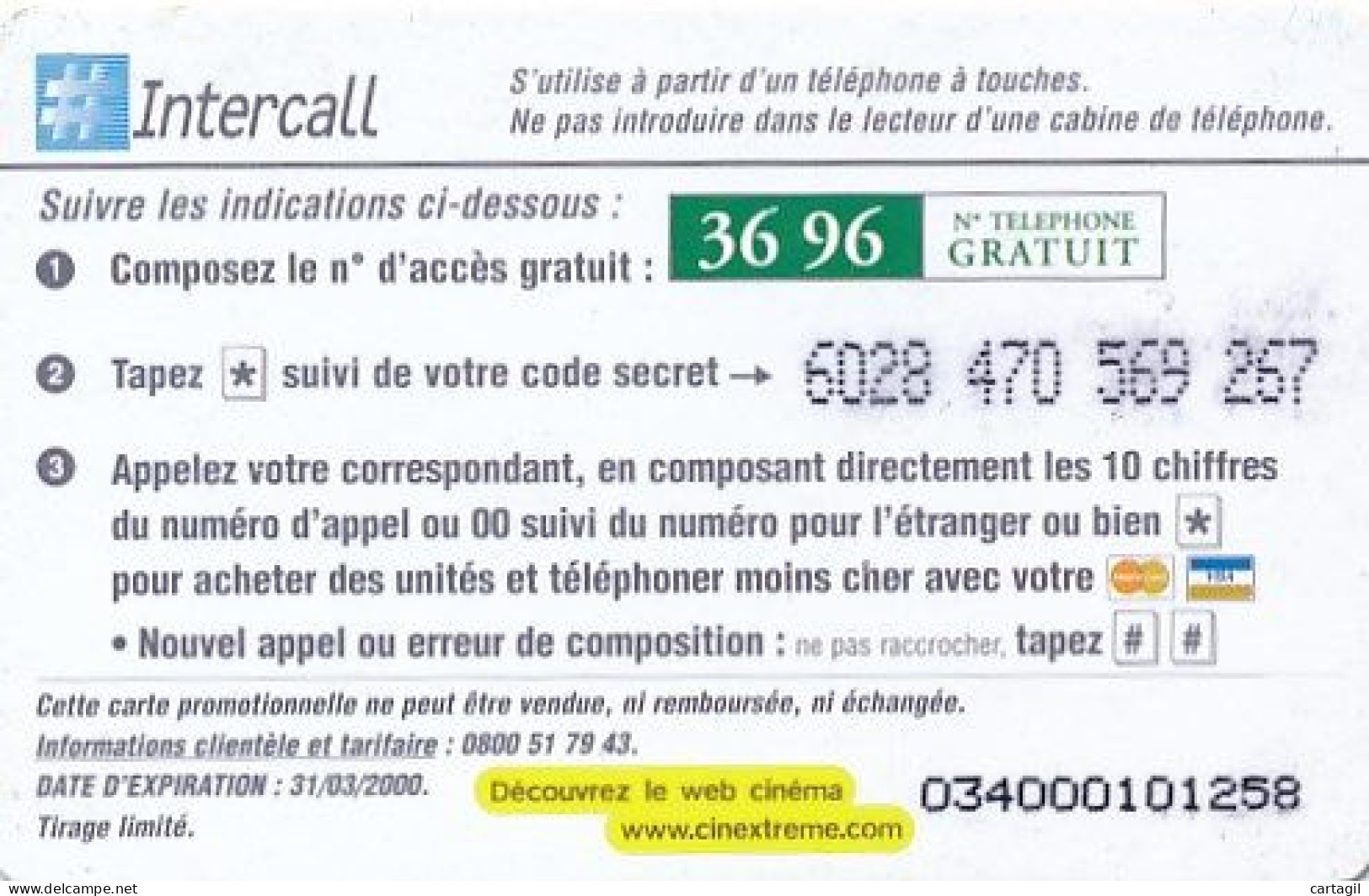 Carte Téléphone Intercall Gervais (motif, état Etc  Voir Scans)+port - Ohne Zuordnung