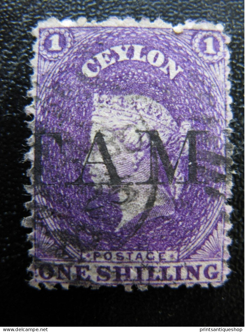 Lot 3 Pages CEYLON  KGV, Surcharge War Stamp (# 57 Queen Victoria 1sh VIOLET CAT VALUE $19) Sri Lanka Free Delivery - Sri Lanka (Ceylan) (1948-...)