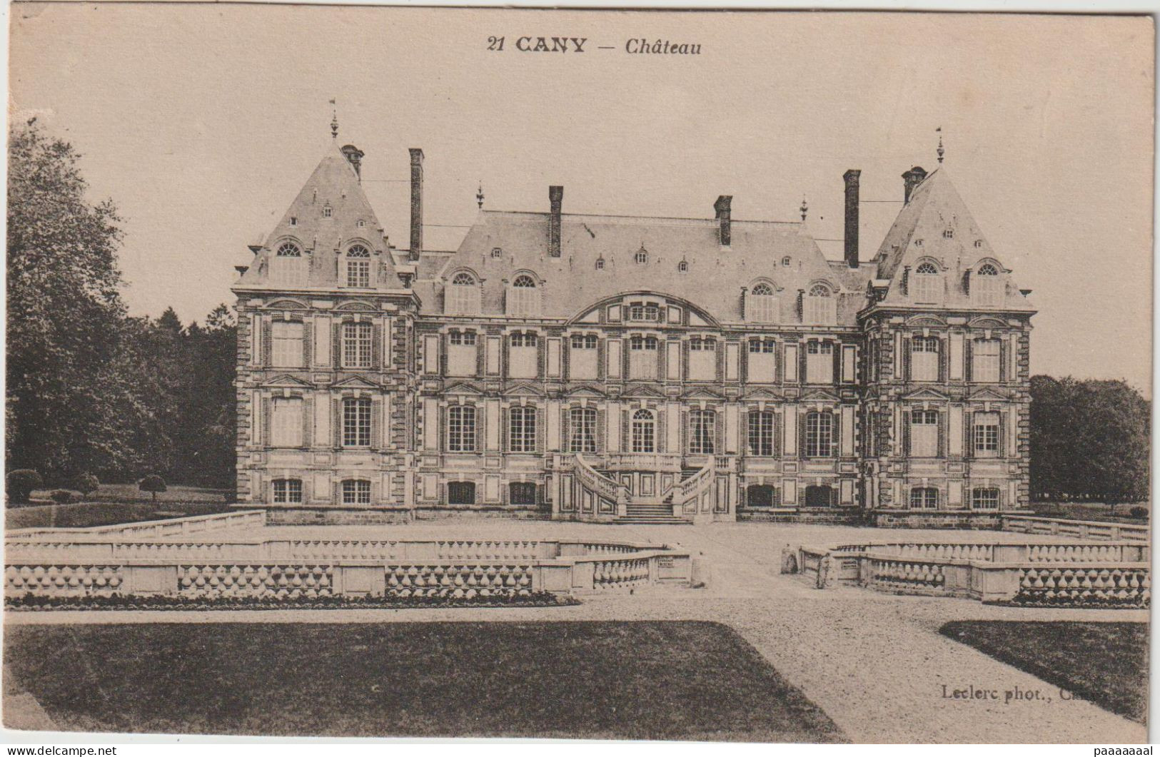 CANY  CHATEAU - Cany Barville