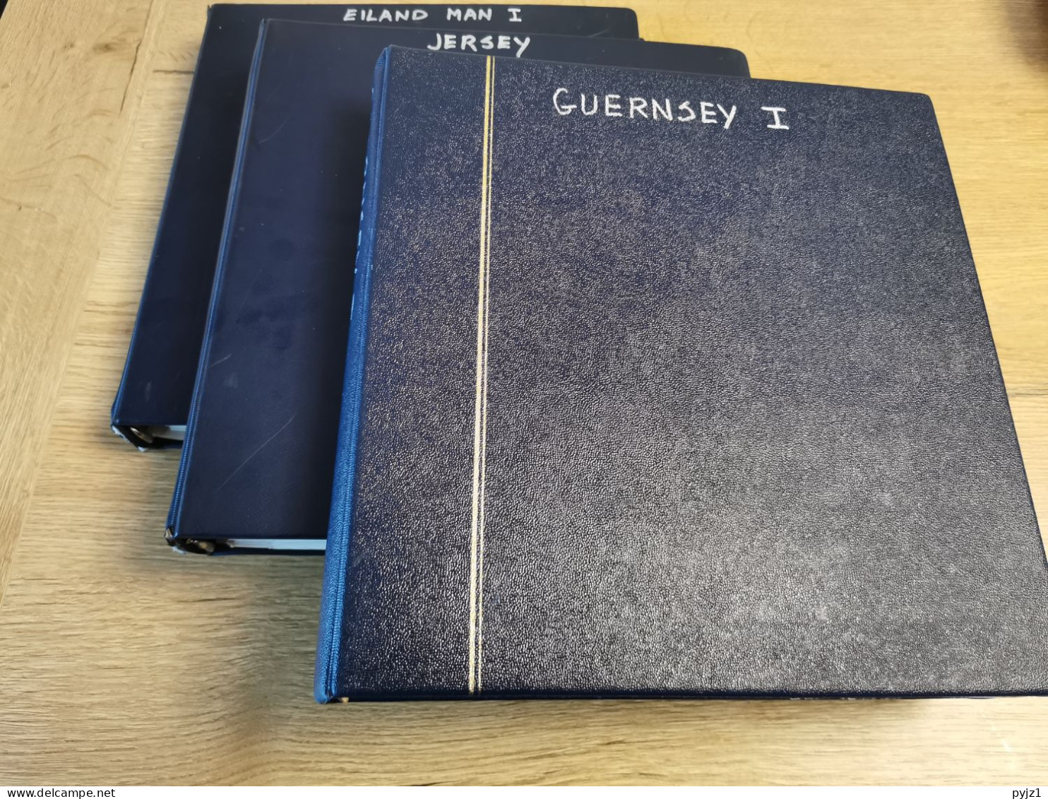 Guernsey, Alderney, Jersey, Man In 3 SAFE Display Albums - Collections (en Albums)