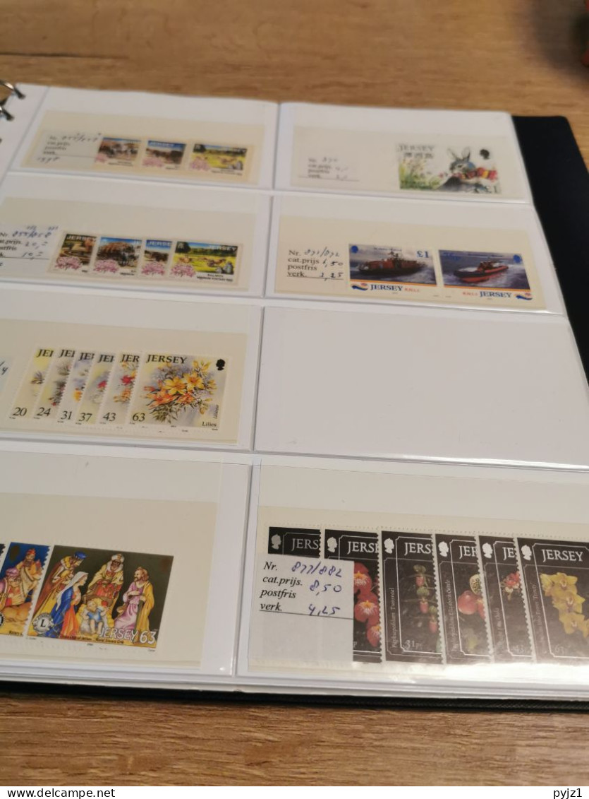 Guernsey, alderney, jersey, Man in 3 SAFE display albums