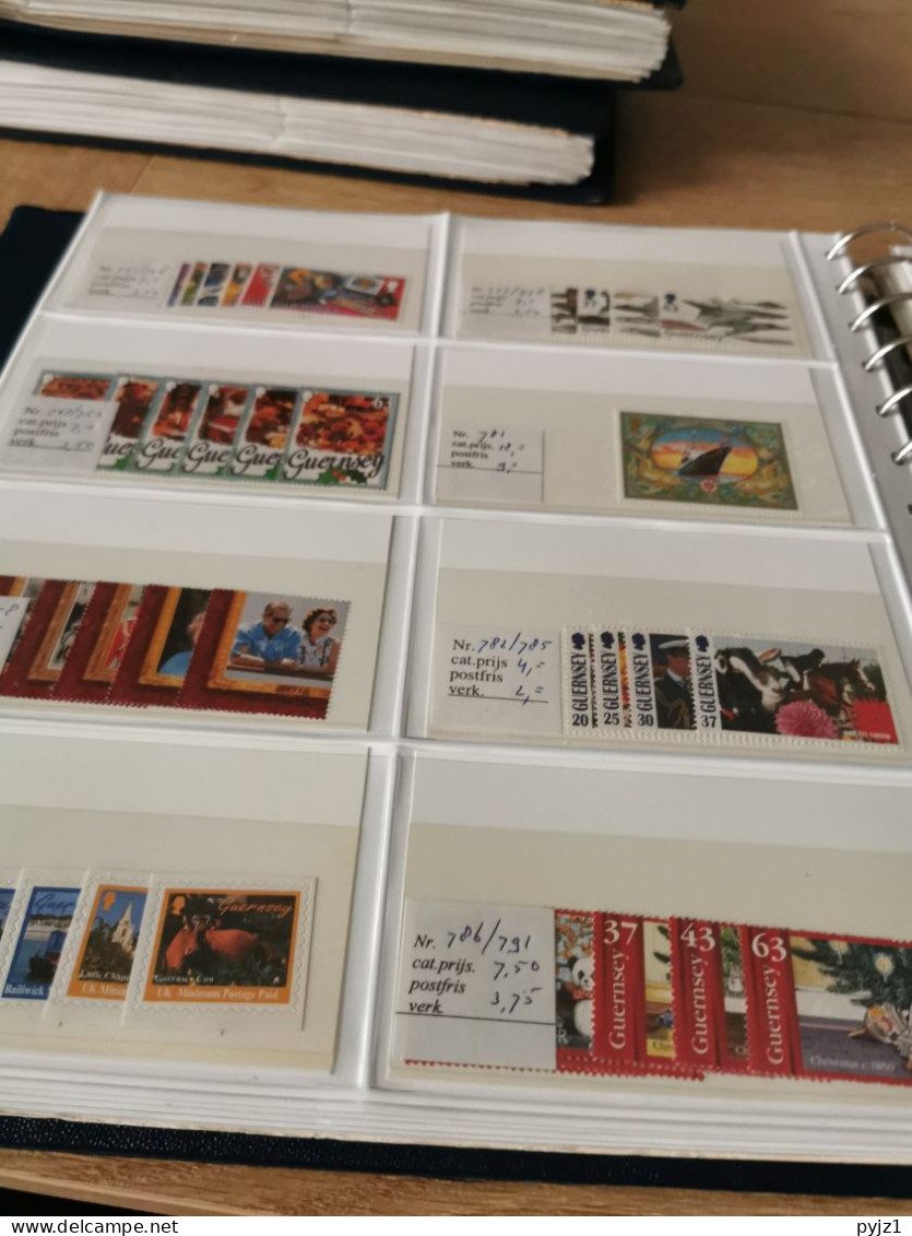 Guernsey, alderney, jersey, Man in 3 SAFE display albums