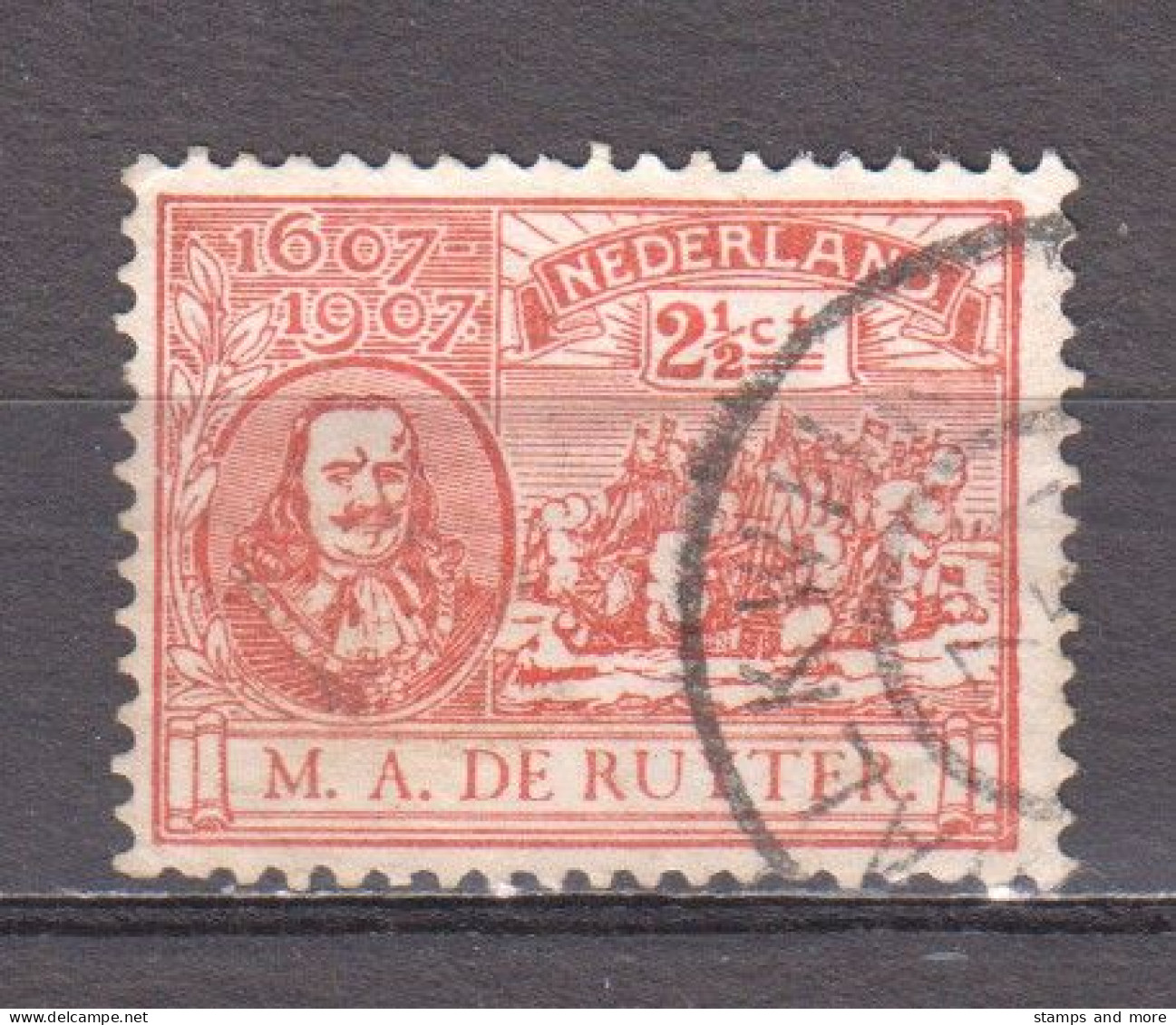 Netherlands 1907 Mi 89 Canceled - Gebruikt