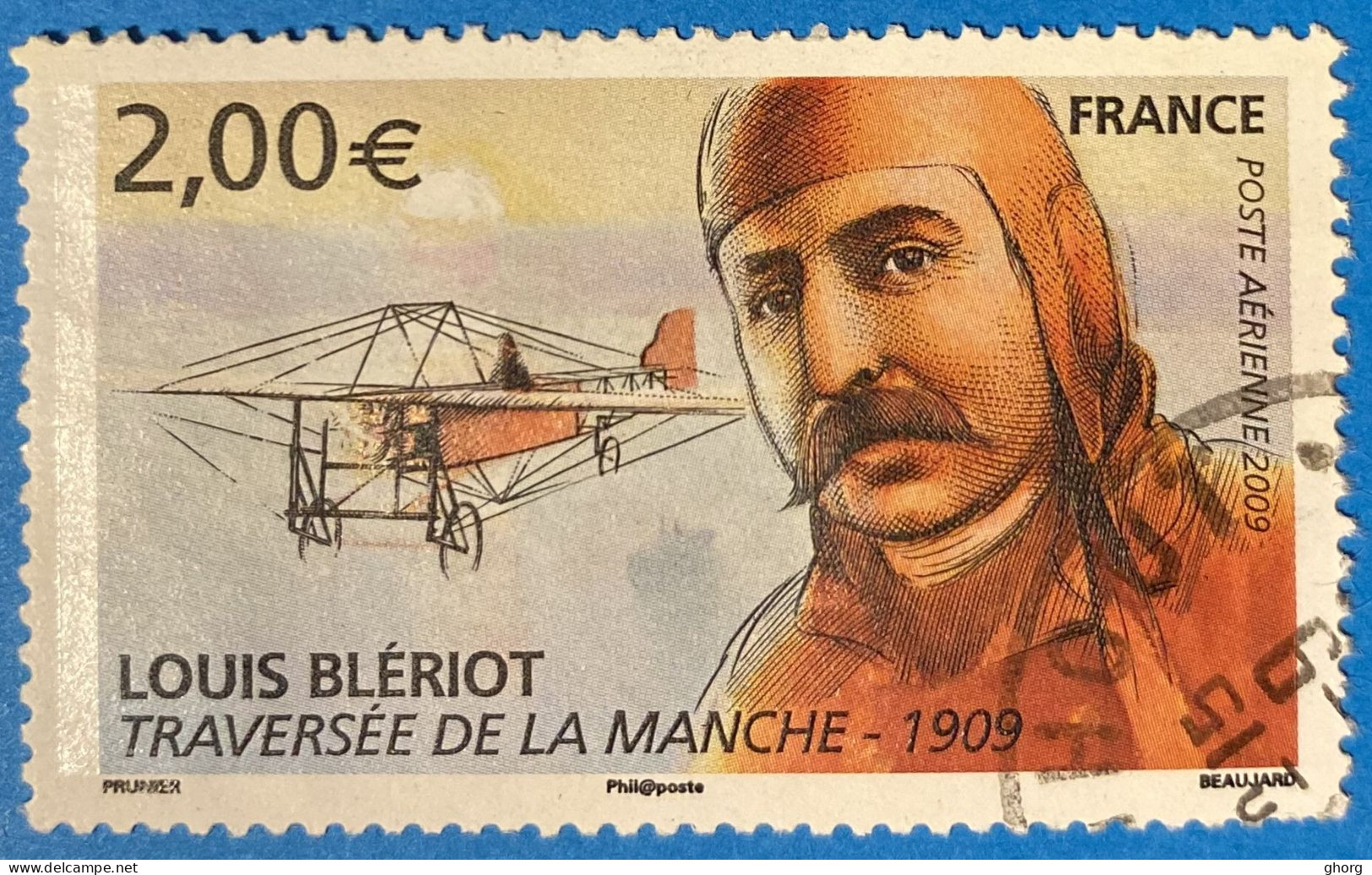 France 2009  : Personnalité. Louis Blériot N° 72 Oblitéré - 1960-.... Afgestempeld