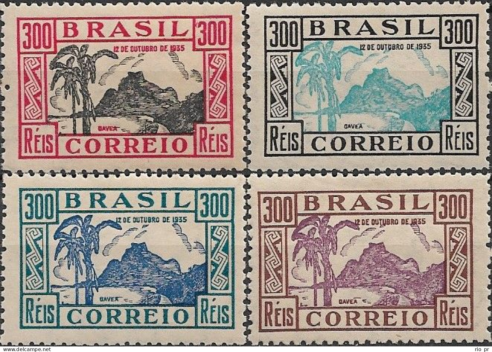 BRAZIL - COMPLETE SET CHILDREN'S DAY 1935 - MNH - Neufs