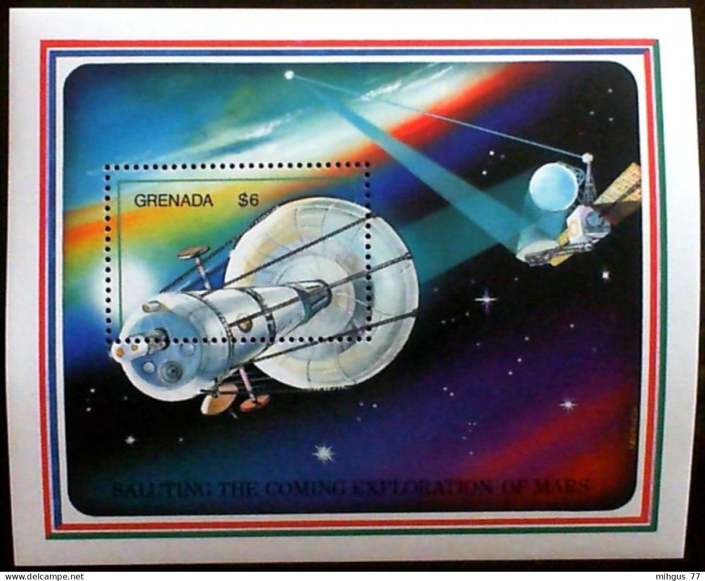 GRENADA , 1991.Mars Conquest - Océanie