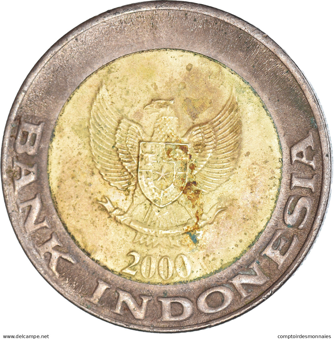 Monnaie, Indonésie, 1000 Rupiah, 2000 - Indonesien