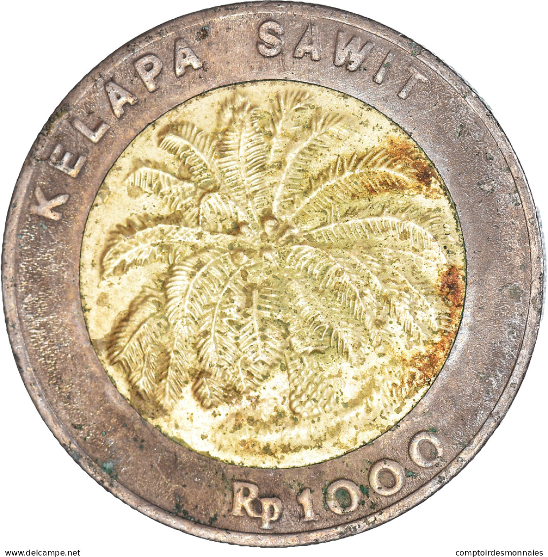 Monnaie, Indonésie, 1000 Rupiah, 2000 - Indonesië