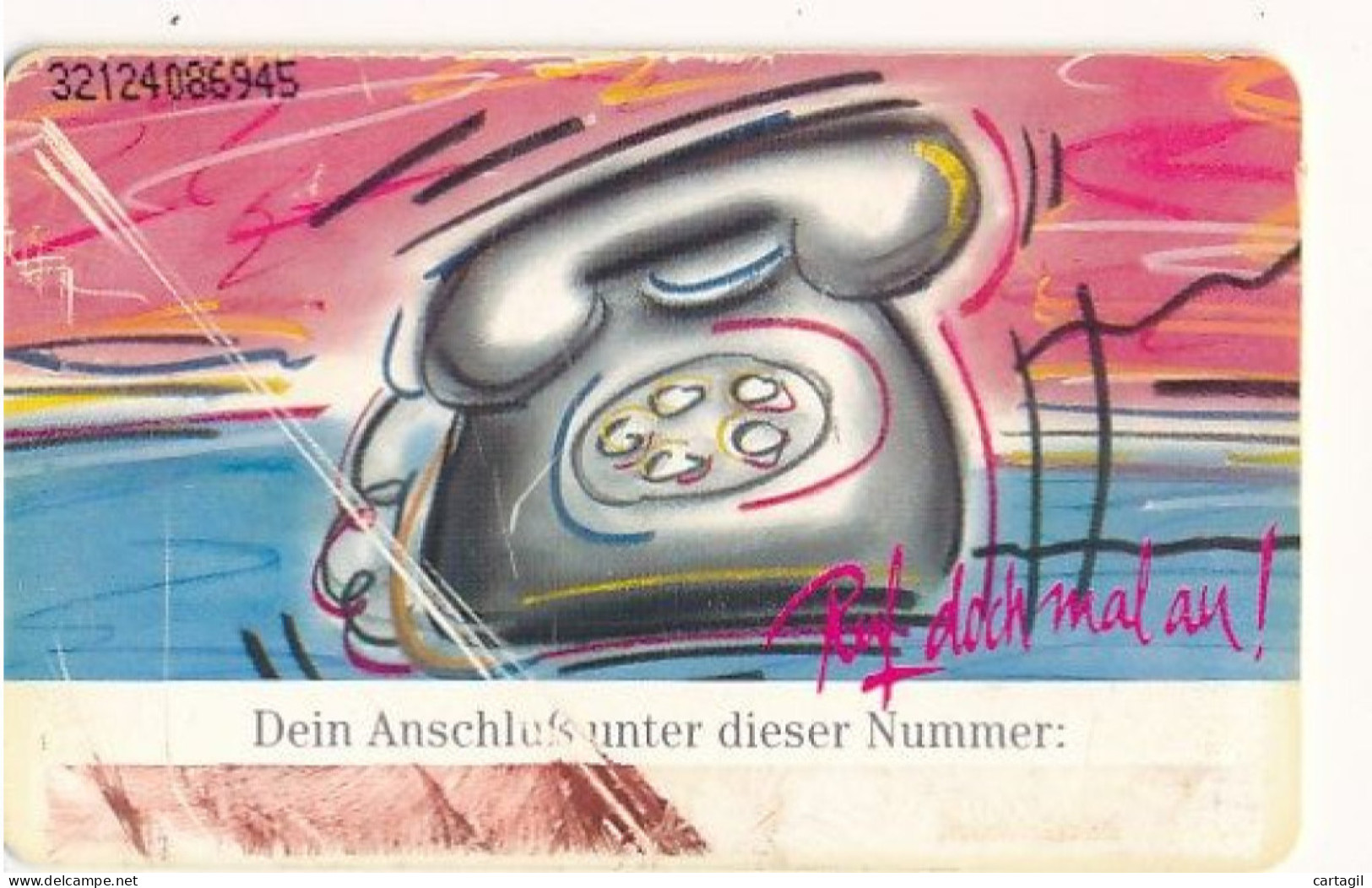 Carte Téléphonique Allemagne 12DM  (motif, état, Etc  Voir Scans)+port - Autres & Non Classés