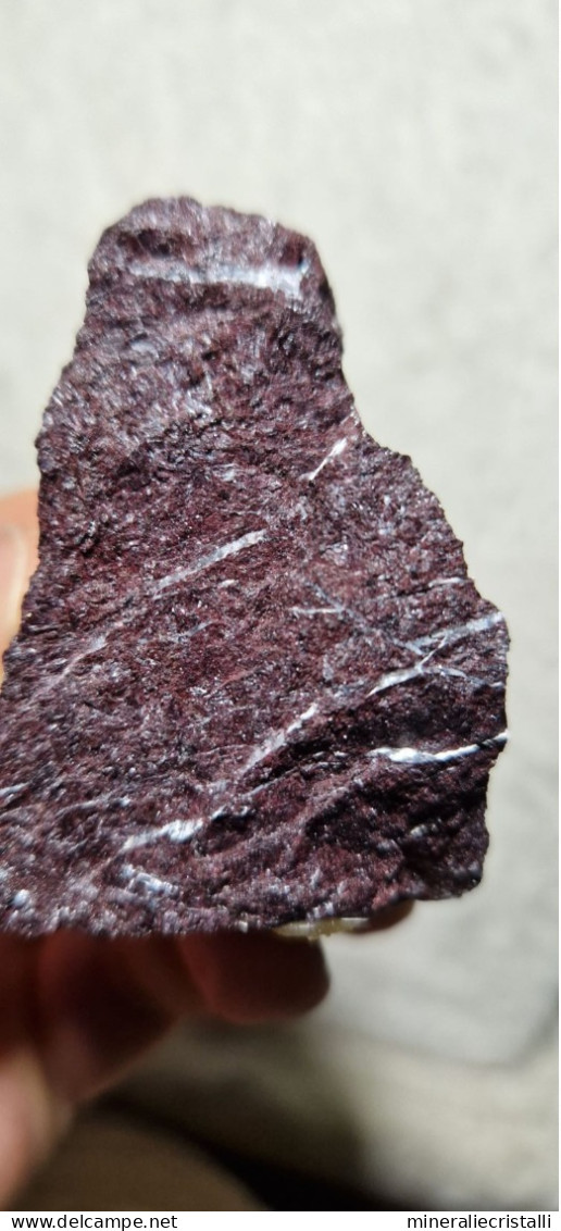 Piemontite Tremolite 78,44gr San Marcel Valle D'Aosta Italia - Minerals