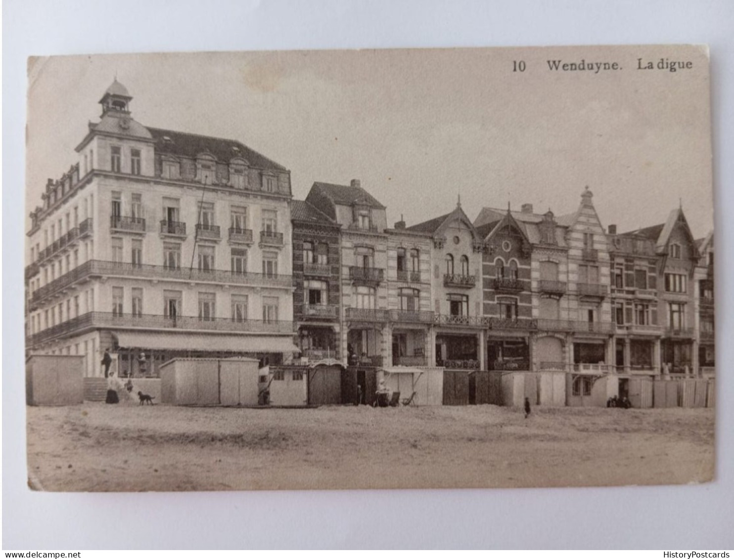 Wenduyne, Wenduine, La Digue, 1912 - Wenduine