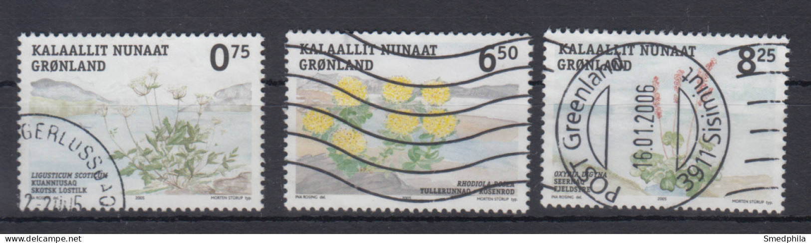 Greenland 2005 - Michel 454-456 Used - Used Stamps