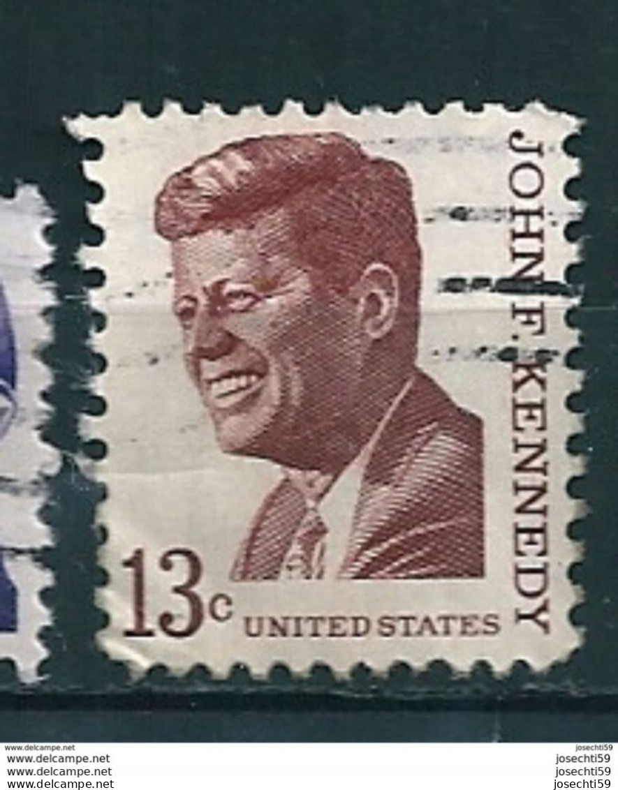 N° 820 John F. Kennedy Timbre Stamp USA Etats Unis (1967) Oblitéré USA - Oblitérés