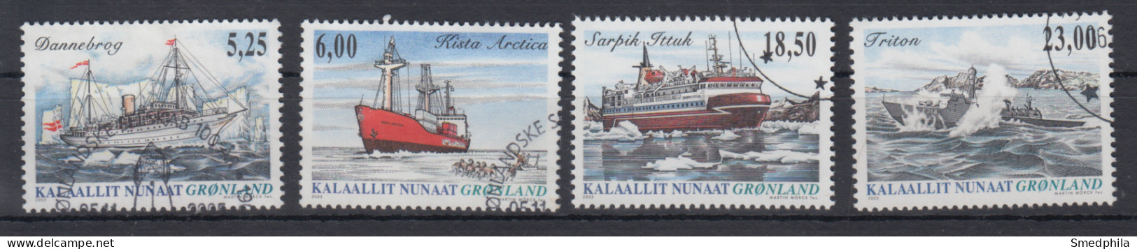 Greenland 2005 - Michel 441-444 Used - Gebraucht