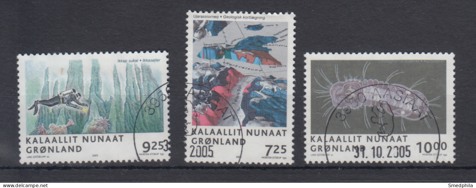 Greenland 2005 - Michel 445-447 Used - Used Stamps