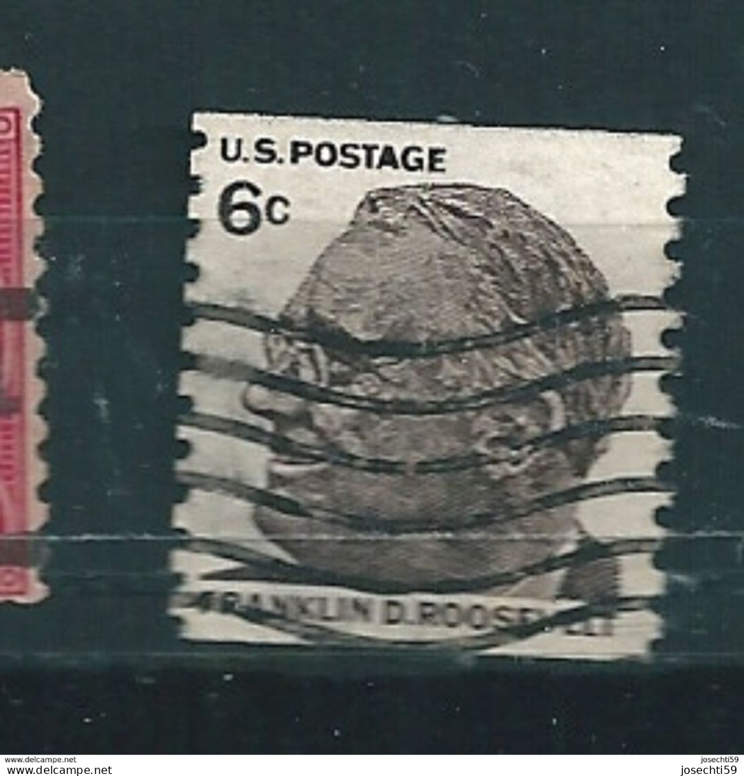 N° 840 Franklin D. Roosevelt  Stamp Timbre   USA Etats-Unis (1967) - Gebruikt