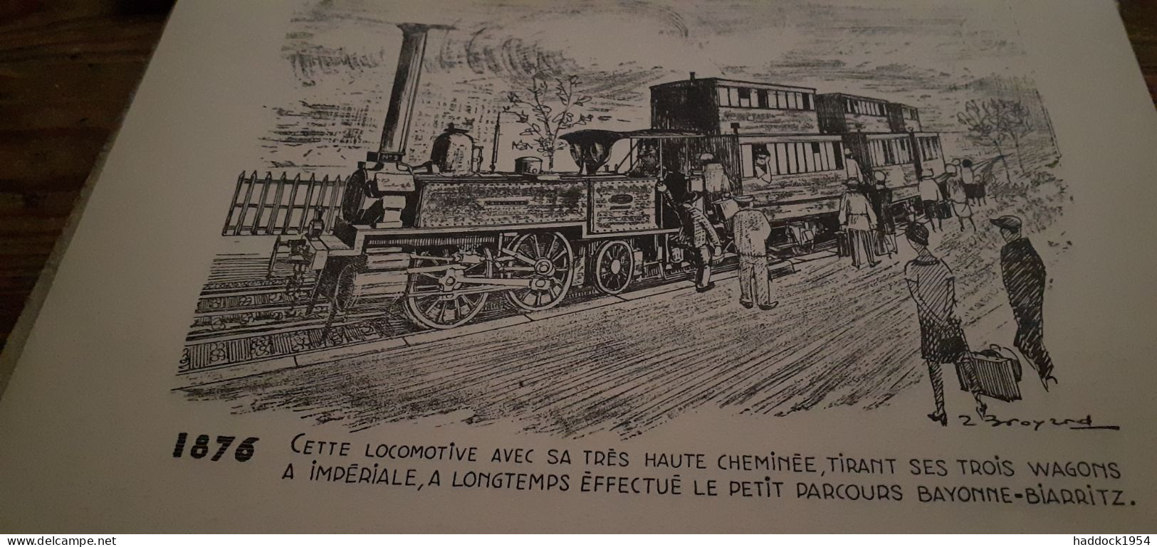 Locomotives De France René BROYARD 1960 - Chemin De Fer & Tramway