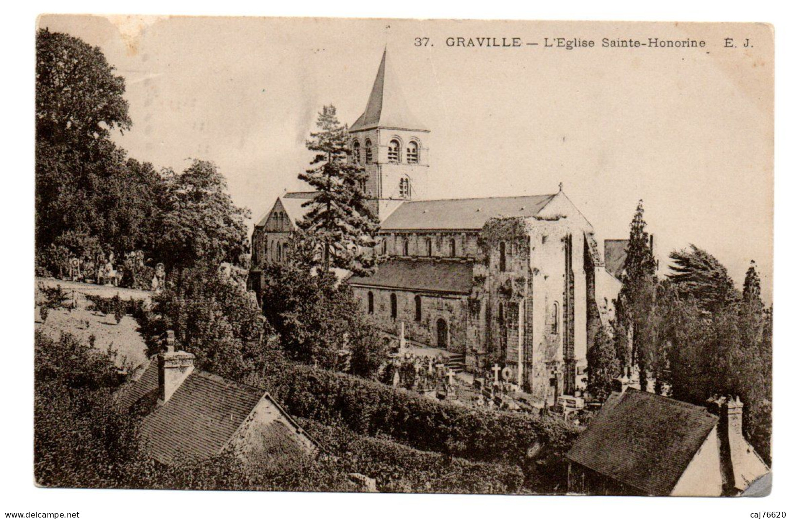 Le Havre , Graville , L'église Sainte-honorine - Graville