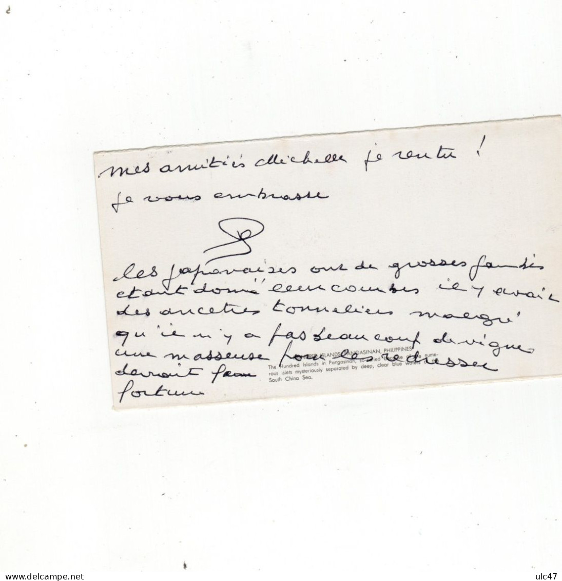 - HUNDRED ISLAND PANGASINAN, PHILIPPINES - 14cm X 8cm. - - Philippinen