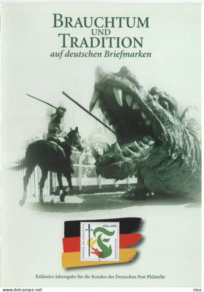 Germany Deutschland 2001 Further Drachenstich In Furth Im Wald, Dragon Sting, Canceled In Berlin - 2001-2010