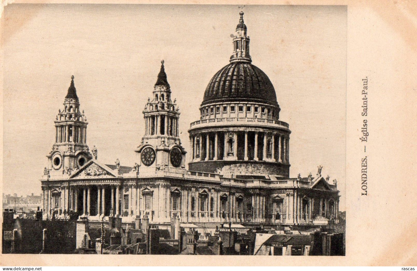 CPA - N - ANGLETERRE - LONDRES - LONDON - EGLISE SAINT PAUL - St. Paul's Cathedral