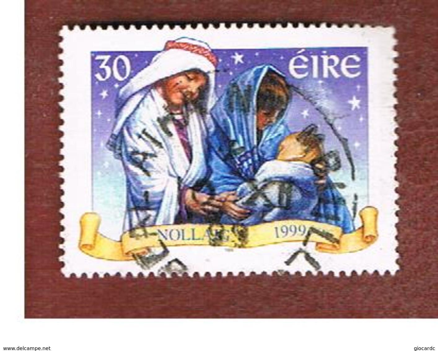 IRLANDA (IRELAND) - SG 1279  - 1999 CHRISTMAS   - USED - Gebruikt