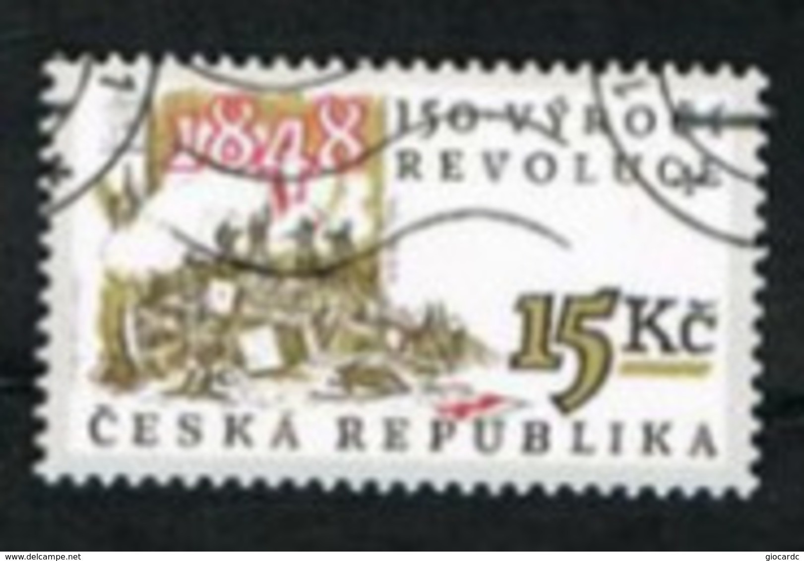 REP. CECA (CZECH REPUBLIC) - SG 199  - 1998 1848 REVOLUTION ANNIVERSARY -   USED - Altri & Non Classificati