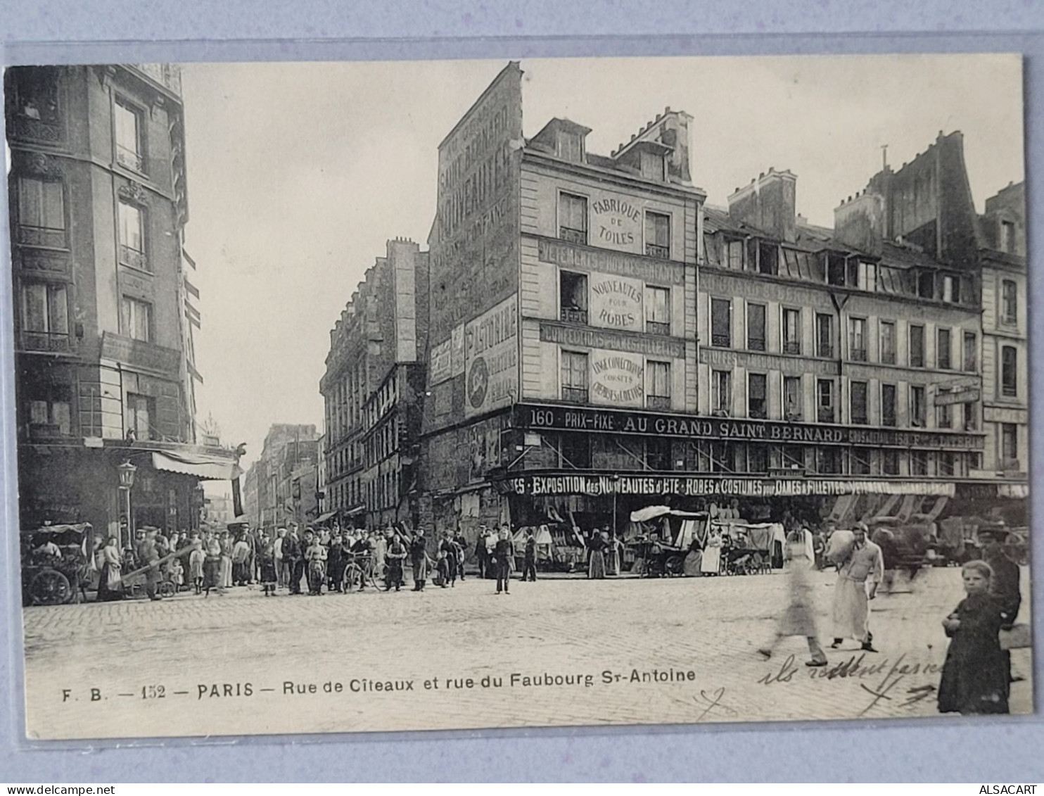 Paris.  Rue De Citeaux Et Fg St Antoine - Zonder Classificatie