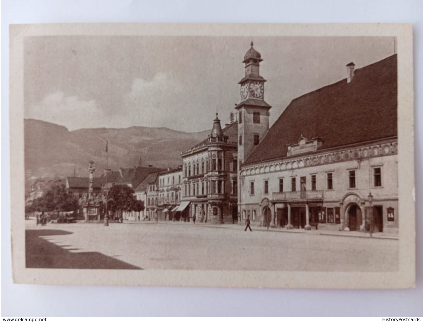 Leoben, Hauptplatz, Steiermark, 1923 - Leoben