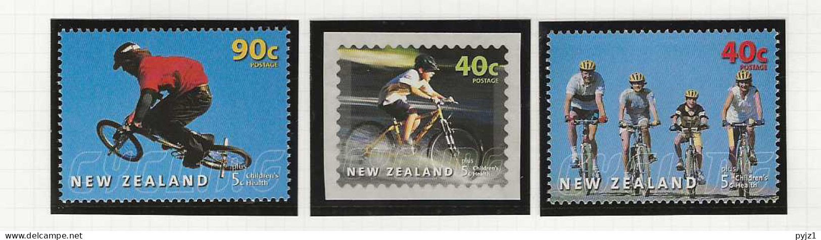 2001 MNH New Zealand Mi 1933-35 Postfris** - Ungebraucht