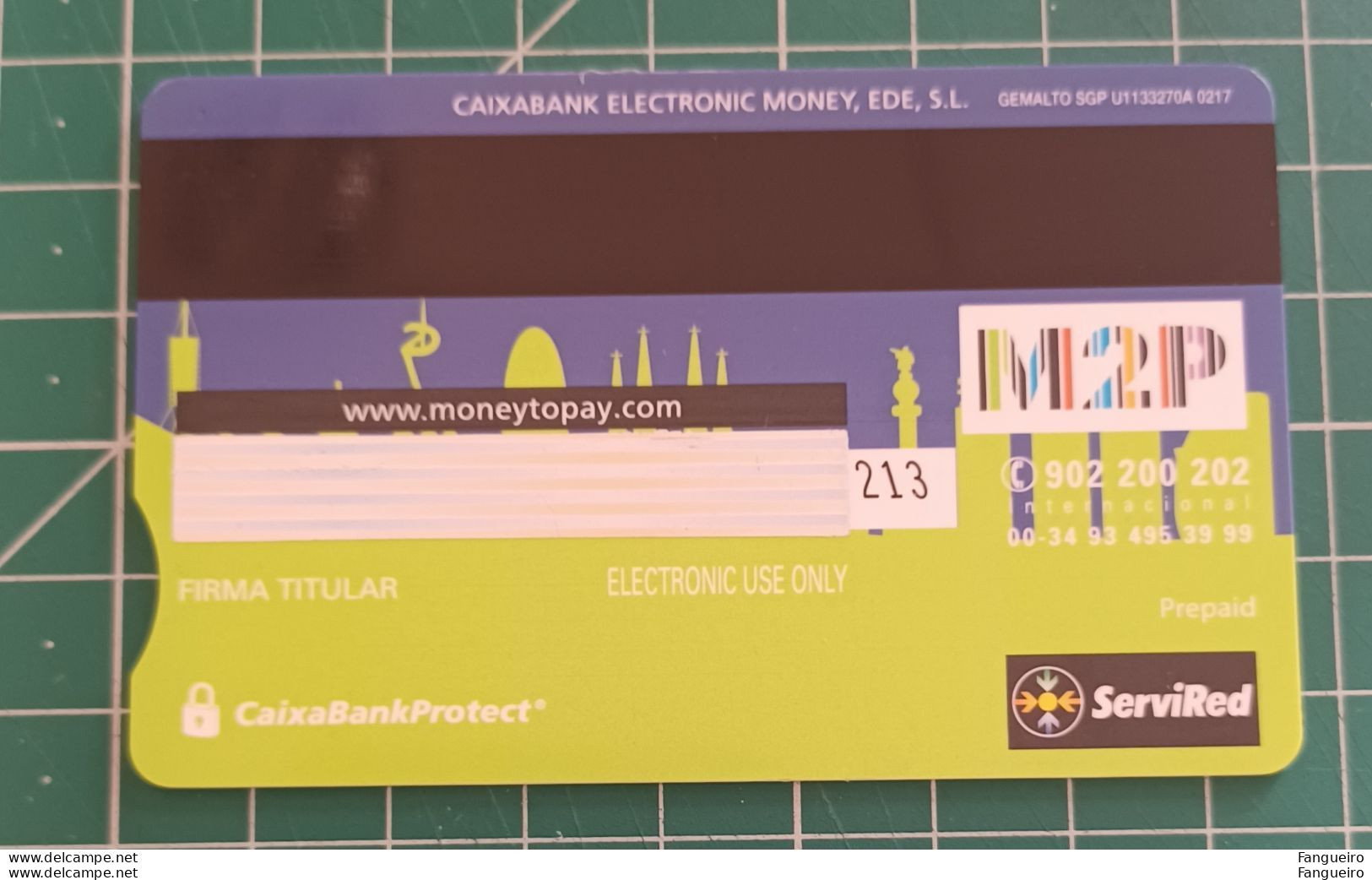 SPAIN CREDIT CARD LA CAIXA - Tarjetas De Crédito (caducidad Min 10 Años)