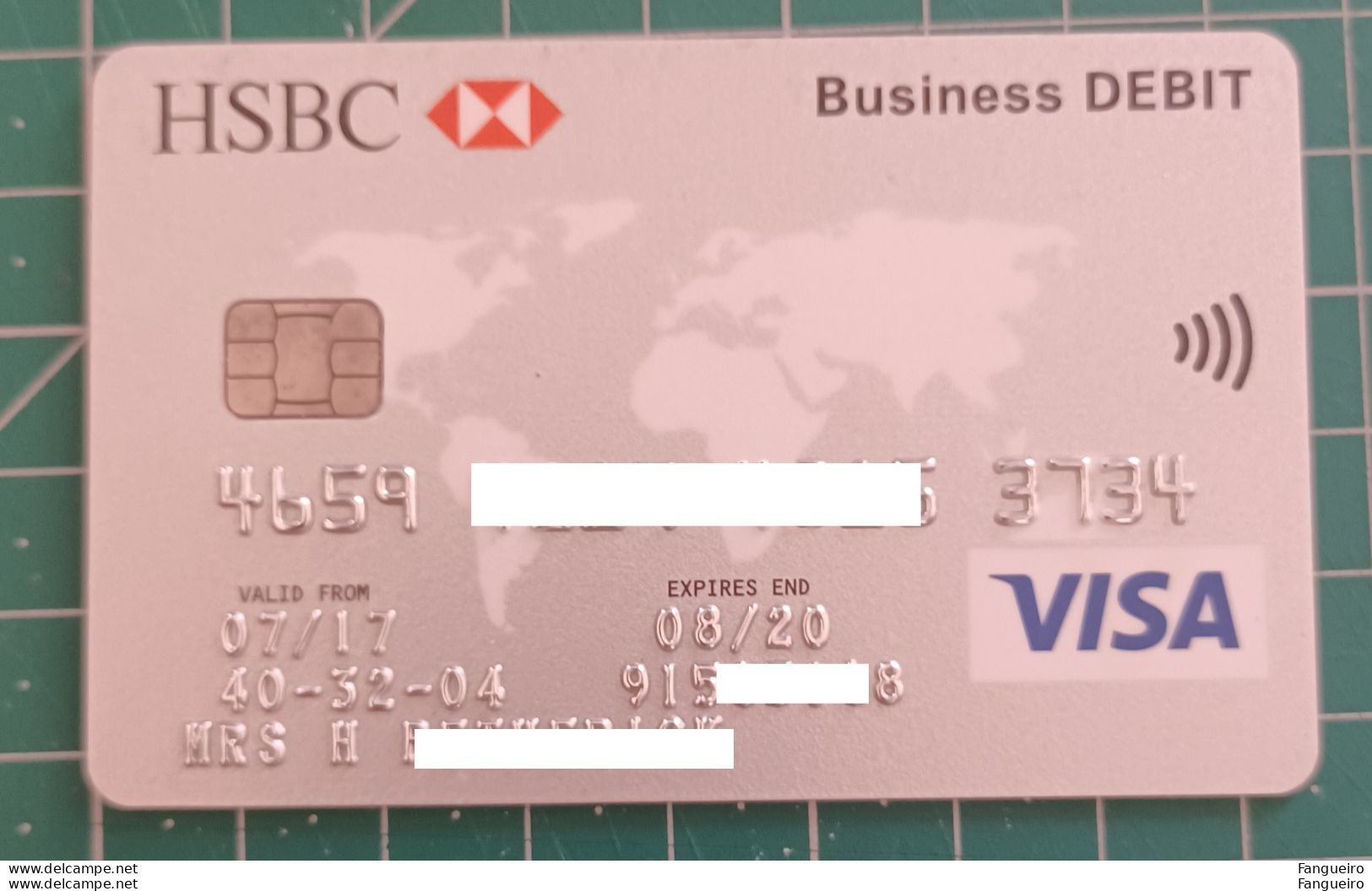 SWITZERLAND ? CREDIT CARD HSBXC - Tarjetas De Crédito (caducidad Min 10 Años)