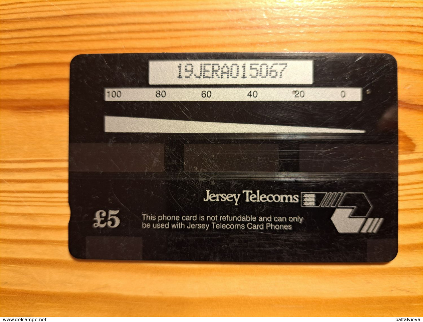 Phonecard Jersey 19JERA - Green Lizard - [ 7] Jersey And Guernsey