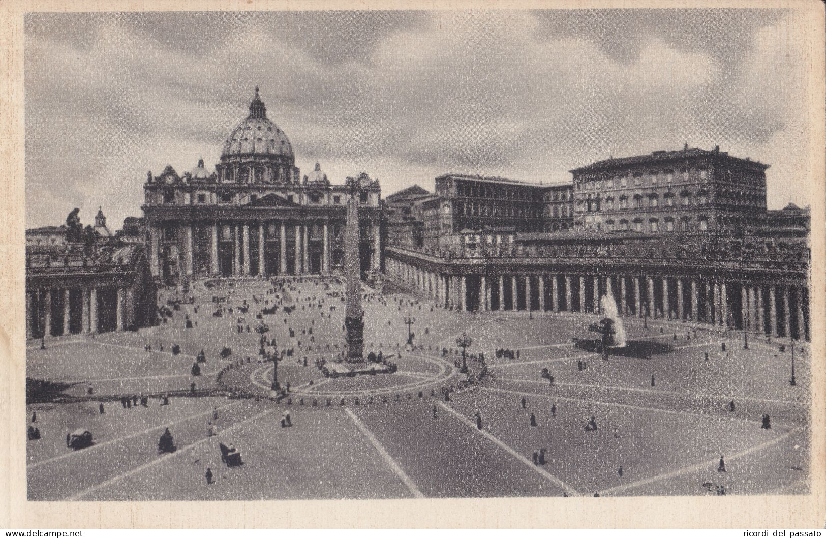 Cartolina Roma - Piazza S.pietro E Basilica - San Pietro