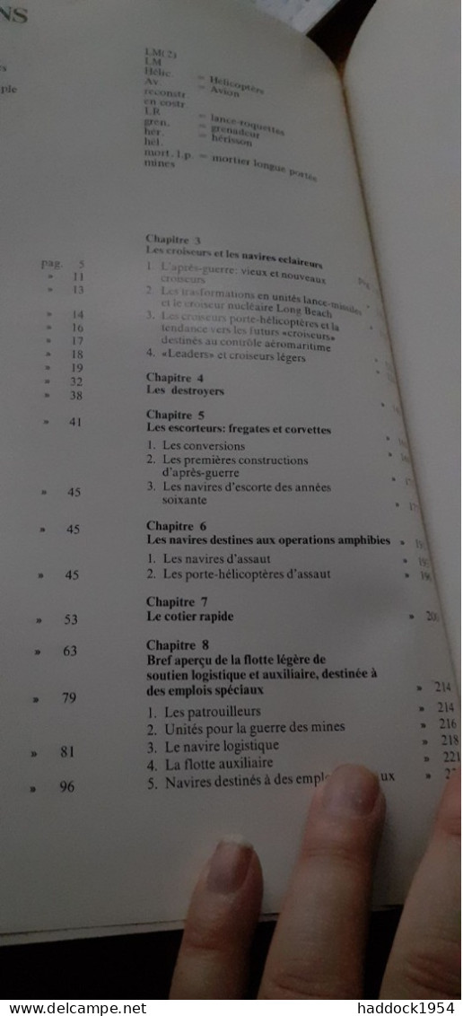 flotte de guerre d'aujourd'hui Giorgio GIORGERINI continalux verlag 1970