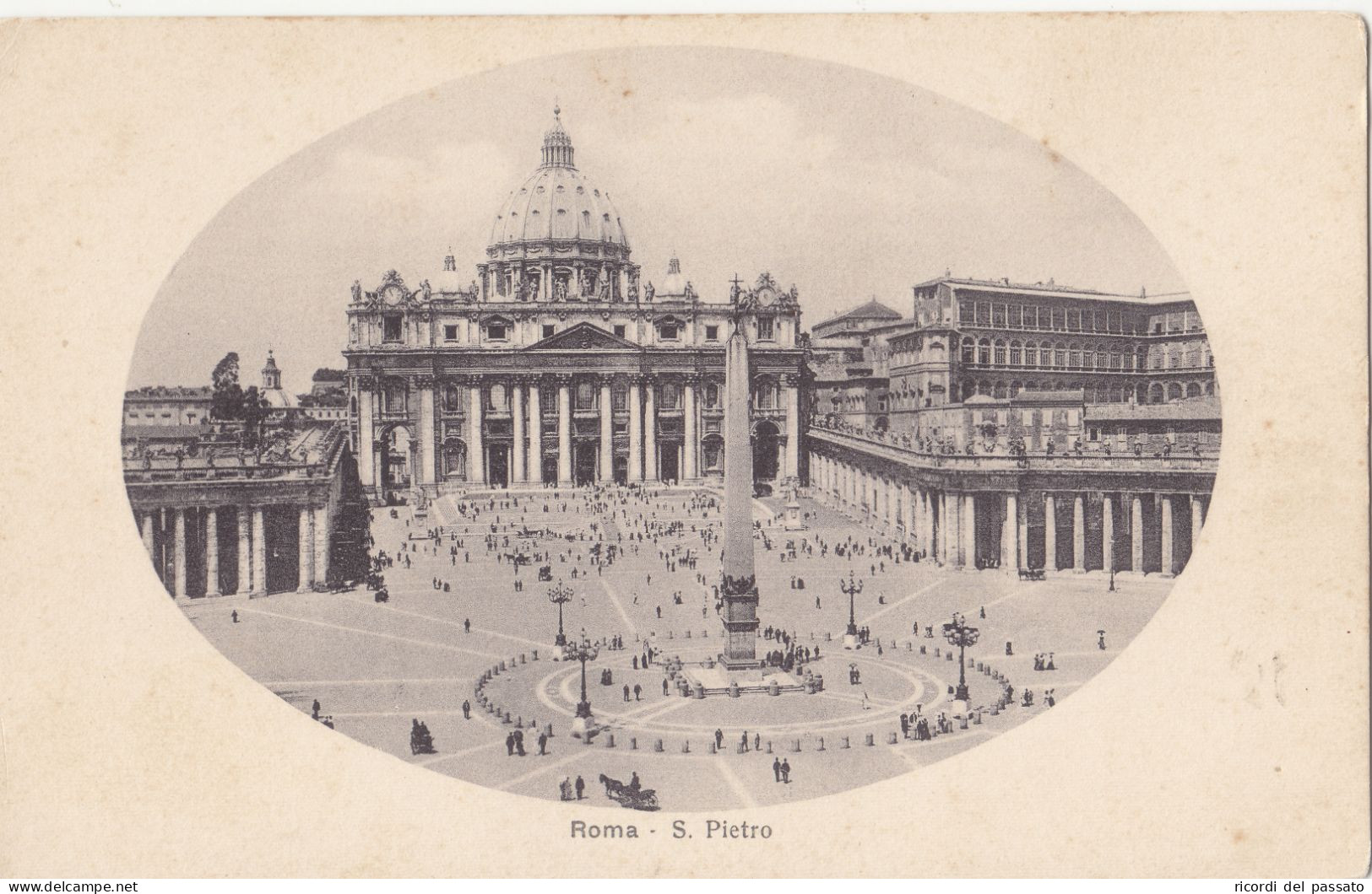 Cartolina Roma - S.pietro - San Pietro