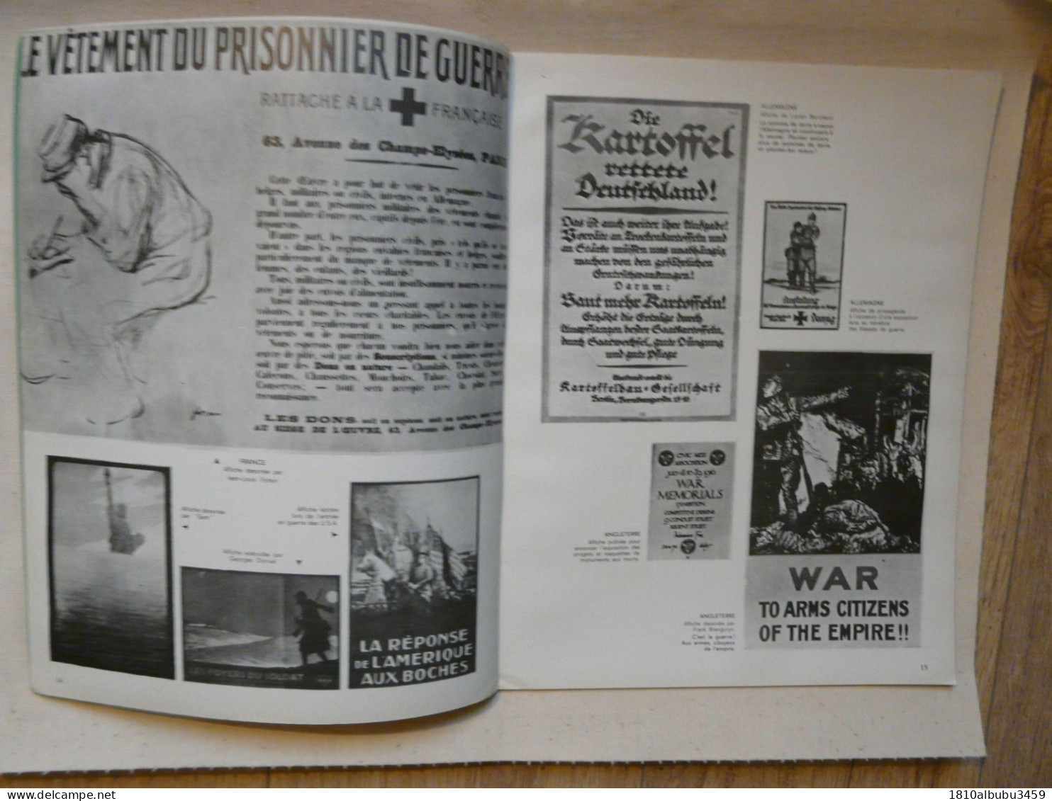 NUMERO SPECIAL - GUERRES Et BATAILLES : La Première Guerre Mondiale Racontée Par Les Affiches - Guerre 1914-18